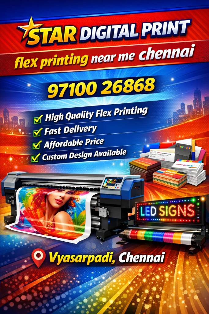 flex printing near me chennai